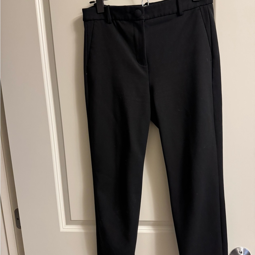 J. Crew Black High-Rise Trousers
